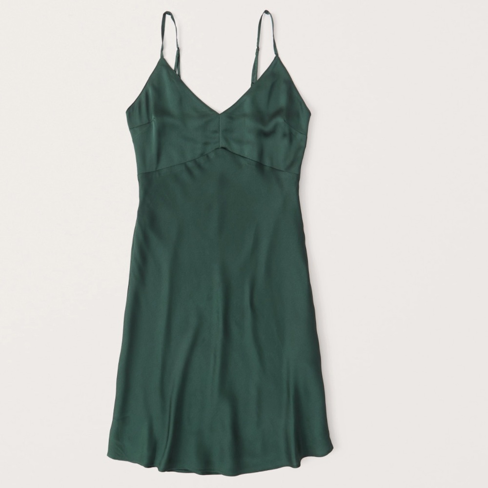 Abercrombie & Fitch Green Mini Dress